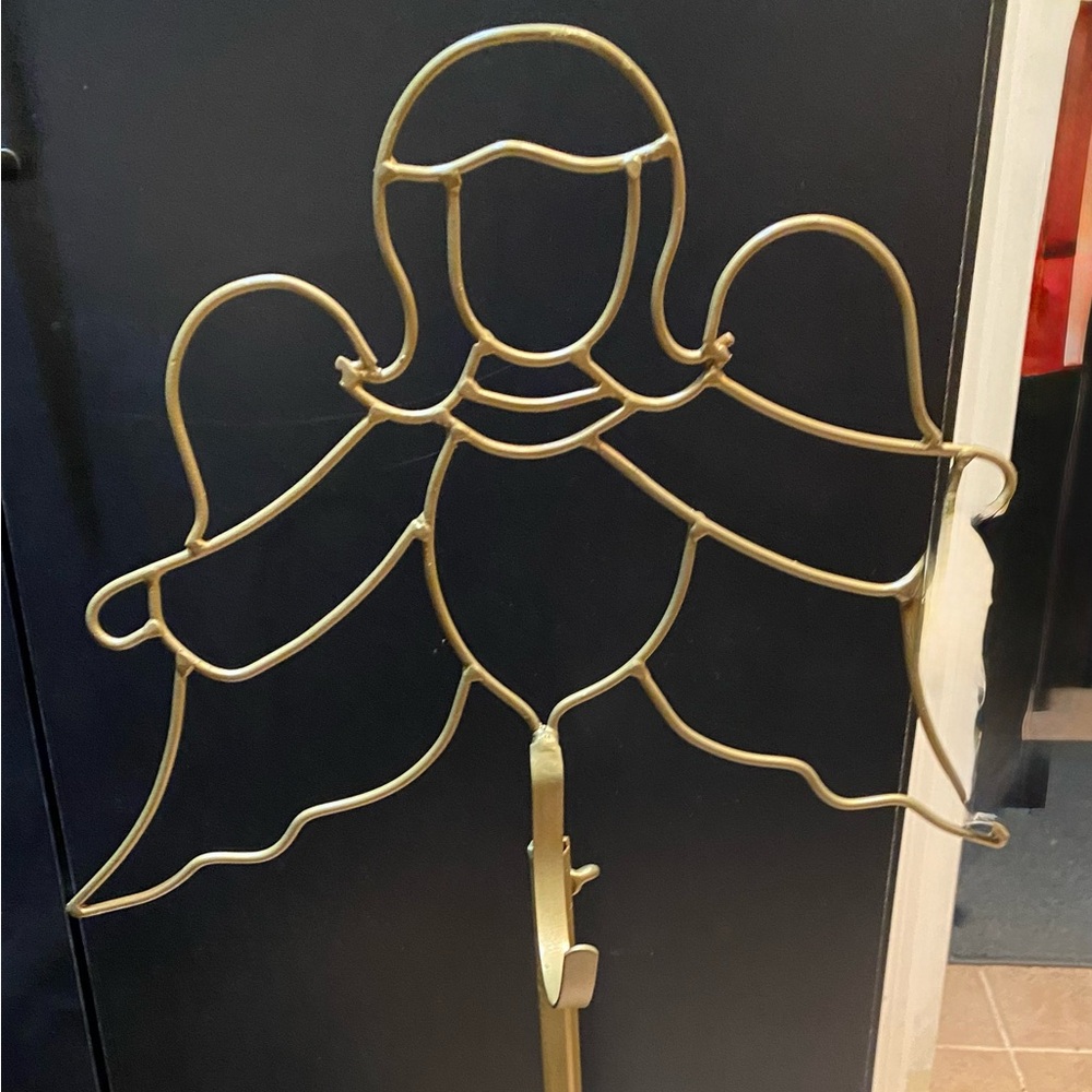 Angel wreath hanging stand — approximately 30” tall — New